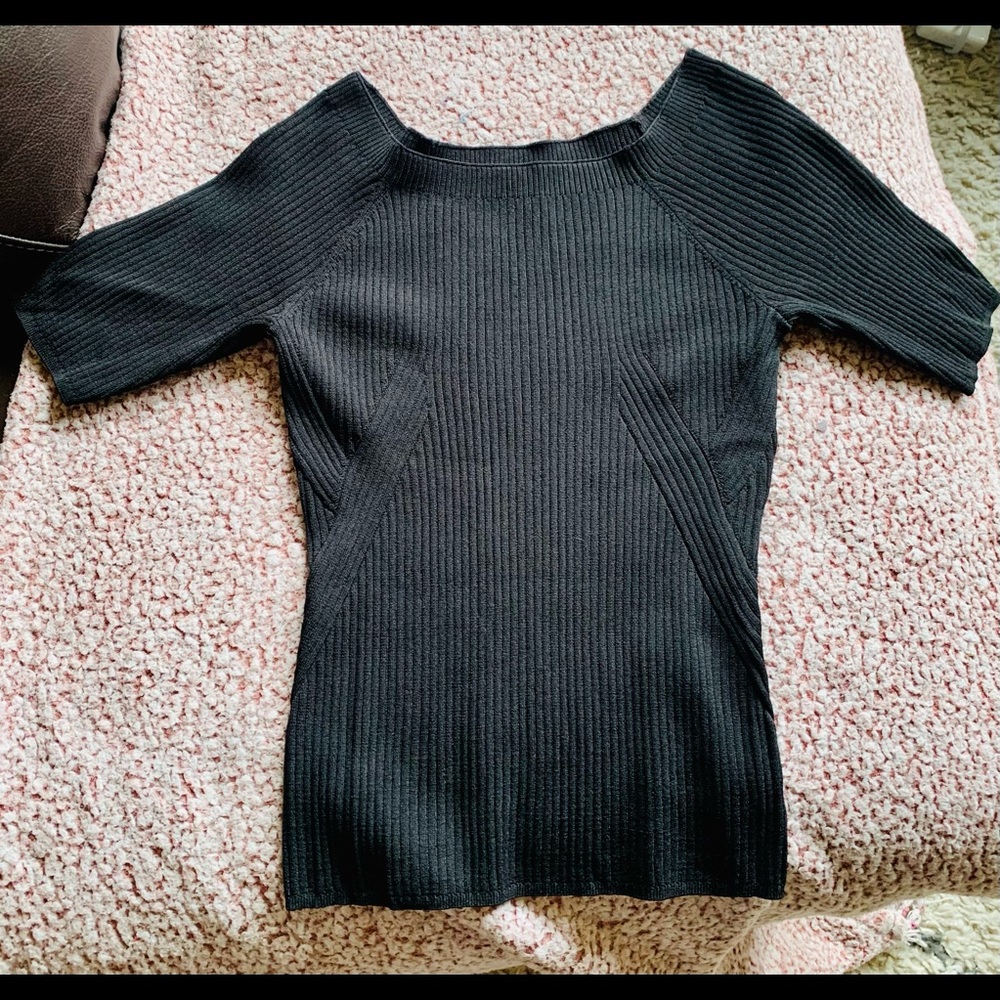 White House Black Market Ribbed Sweater